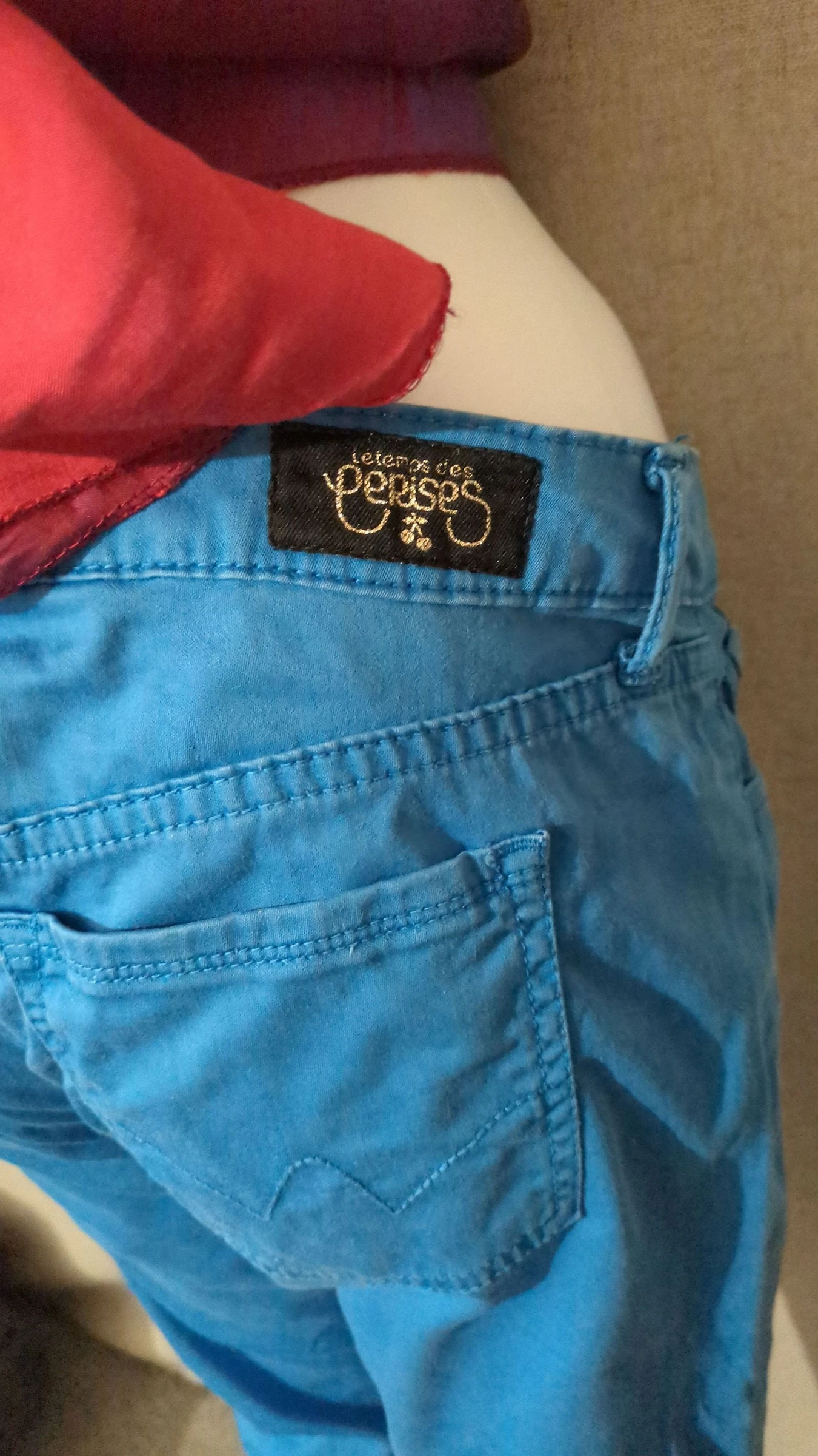 Jeans feminino azul Le Temps des Cerises – photo 5